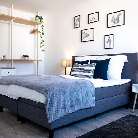 Helles Design-Appartement an der Messe Essen Exterior foto